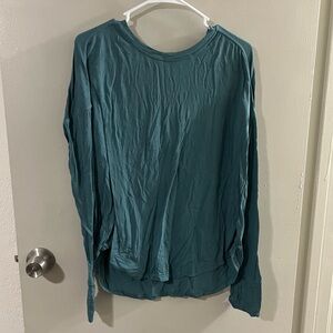 C9 Champion Women’s Long Sleeve Active Top Teal Lightweight
